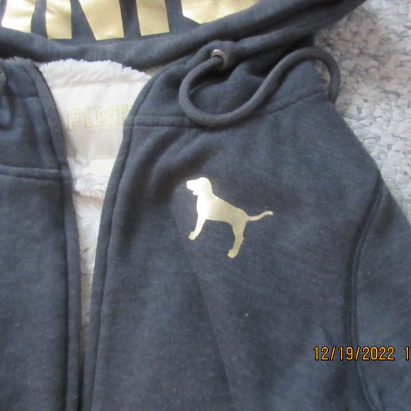 fur lined zip up sweater - Picture 6 of 6